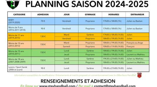 Saison sportive 2024/2025